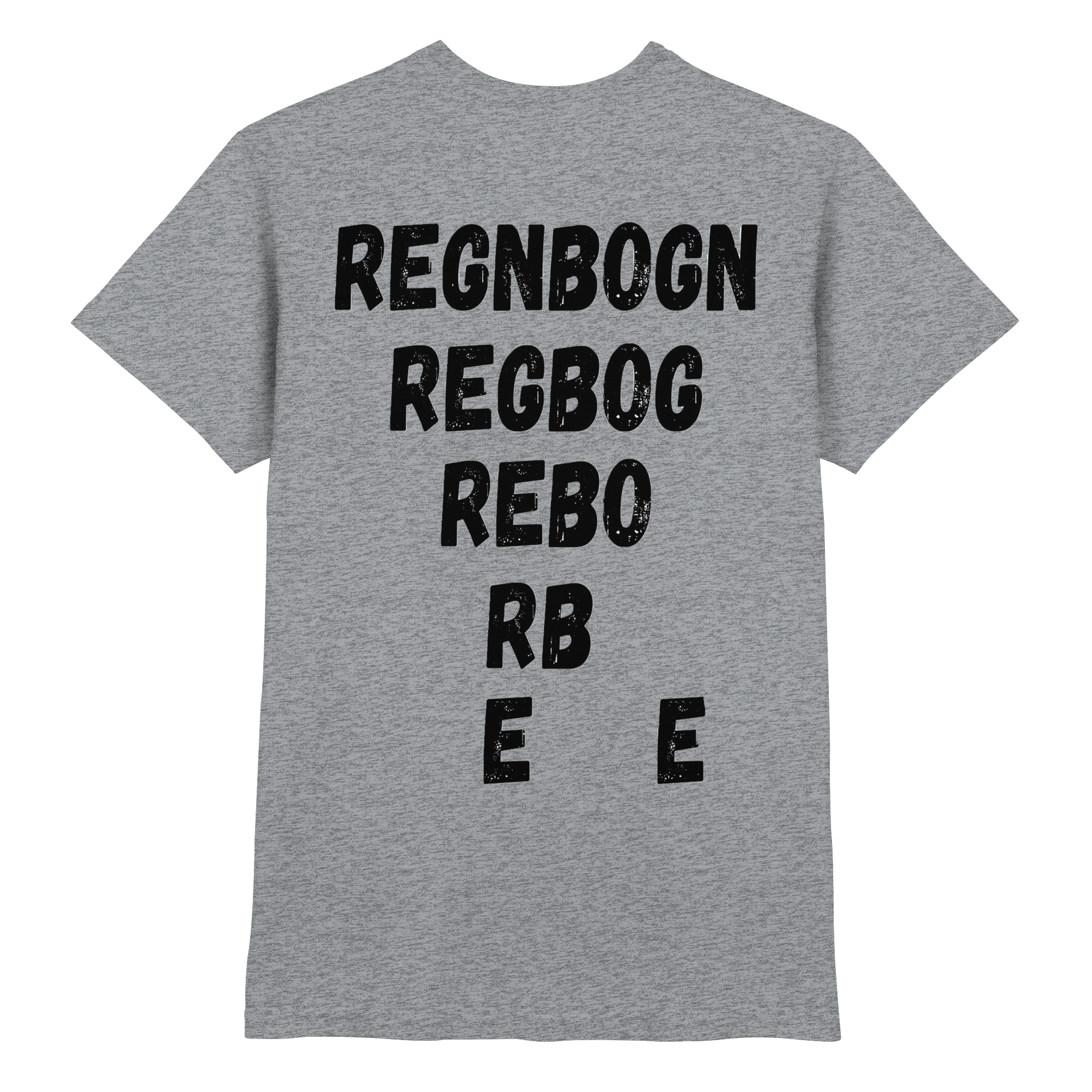 REGNBOGN art-style lettering back - Classic Shirt