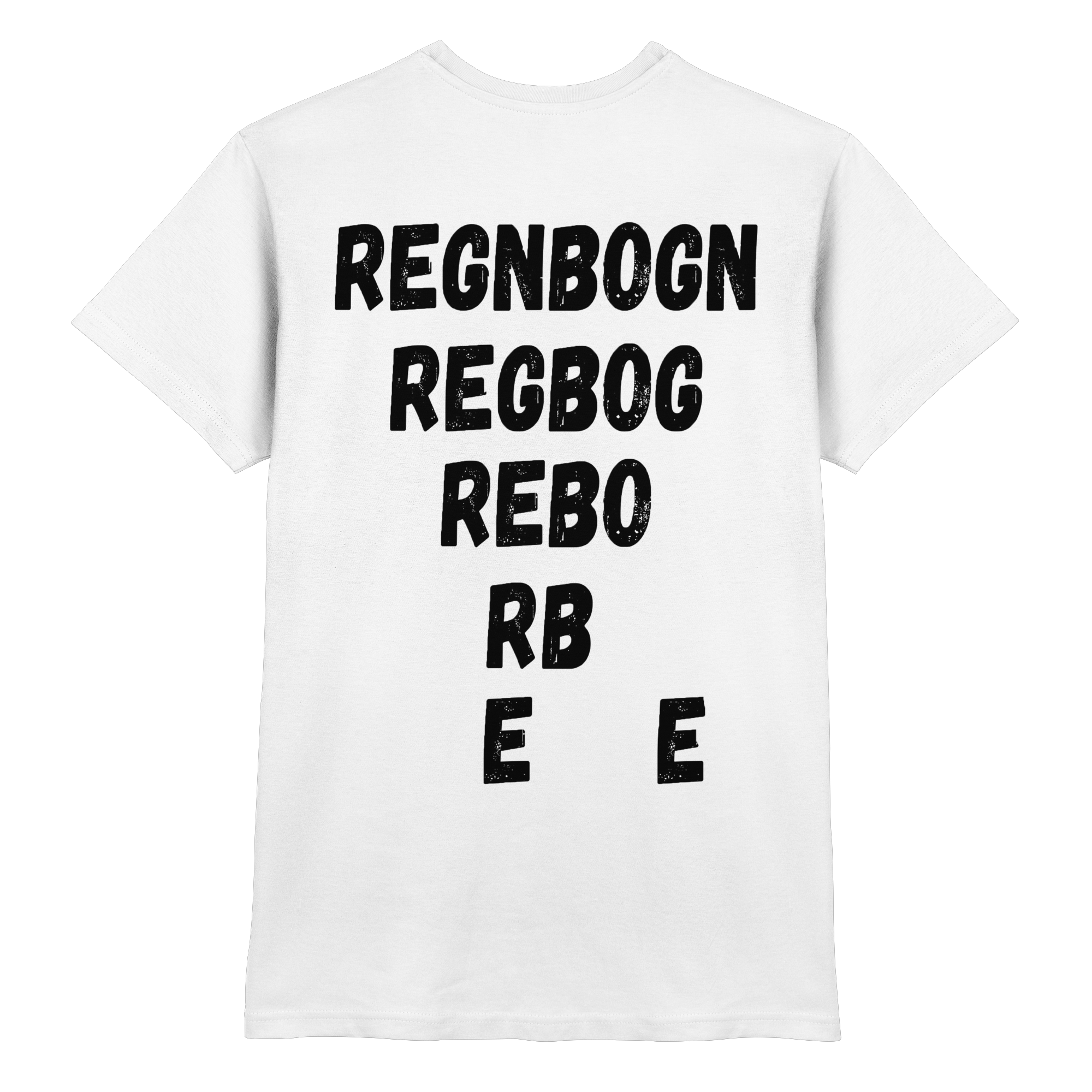 REGNBOGN art-style lettering back - Classic Shirt